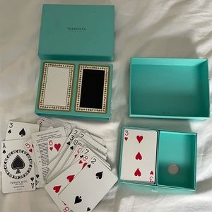 TIFFANY & Co Playing Cards